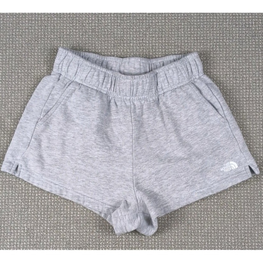 The North Face Half Dome Fleece Sweatshorts Light Gray Pull On Women's XS